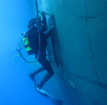 Bottom cleaning